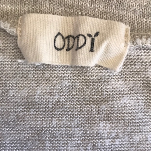ODDY cute cream top with blue/brown/green bottom - Picture 5 of 5